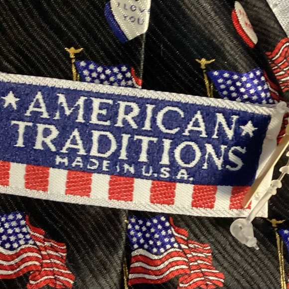 NWOT Elegant Patriotic American Flag Ties Collection **BOGO** - Picture 5 of 11